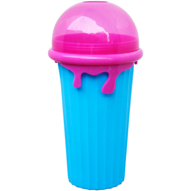 500ml Magic Slushy Maker Cup – Quick-Freeze Smoothie & Ice Cream Squeeze Cup