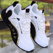 Men’s Fashion Colorblock Sneakers – Lightweight, Breathable, Non-Slip Sports Shoes