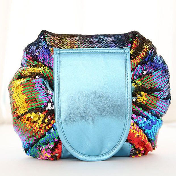 Drawstring Makeup Bag – Portable Travel Cosmetic Organizer (Multiple Styles)