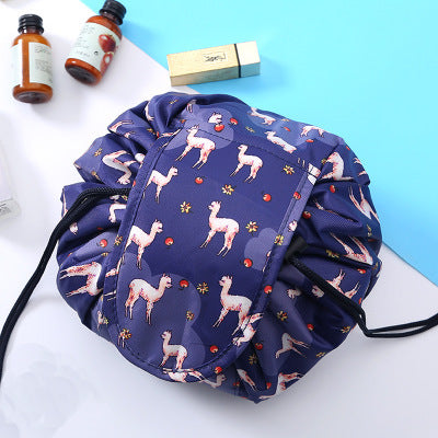 Drawstring Makeup Bag – Portable Travel Cosmetic Organizer (Multiple Styles)