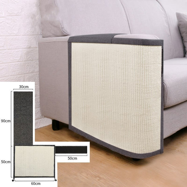 Cat Scratcher Claw Sharpener — Elegant Sofa Protection Pad