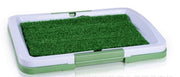 Indoor Dog Potty Trainer Pad with Artificial Grass – Reusable Pet Pee Mat for Small & Medium Dogs