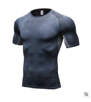 Men’s Compression Set – Quick-Dry Athletic Shirt & Shorts Gym Training Outfit
