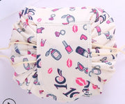 Drawstring Makeup Bag – Portable Travel Cosmetic Organizer (Multiple Styles)