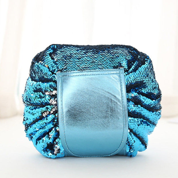 Drawstring Makeup Bag – Portable Travel Cosmetic Organizer (Multiple Styles)