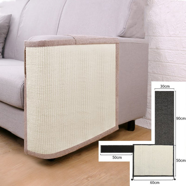 Cat Scratcher Claw Sharpener — Elegant Sofa Protection Pad