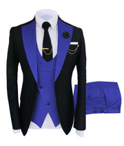 Men's Prestige Contrast Tuxedo Suit Set
