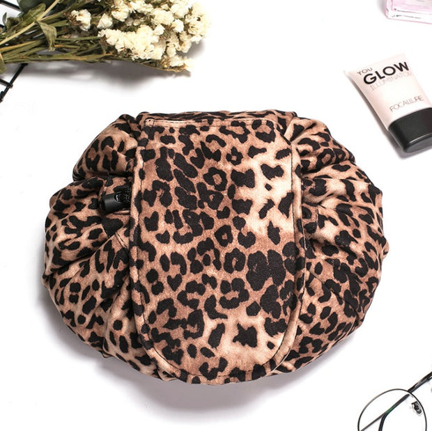 Drawstring Makeup Bag – Portable Travel Cosmetic Organizer (Multiple Styles)