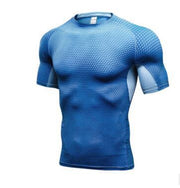 Men’s Compression Set – Quick-Dry Athletic Shirt & Shorts Gym Training Outfit