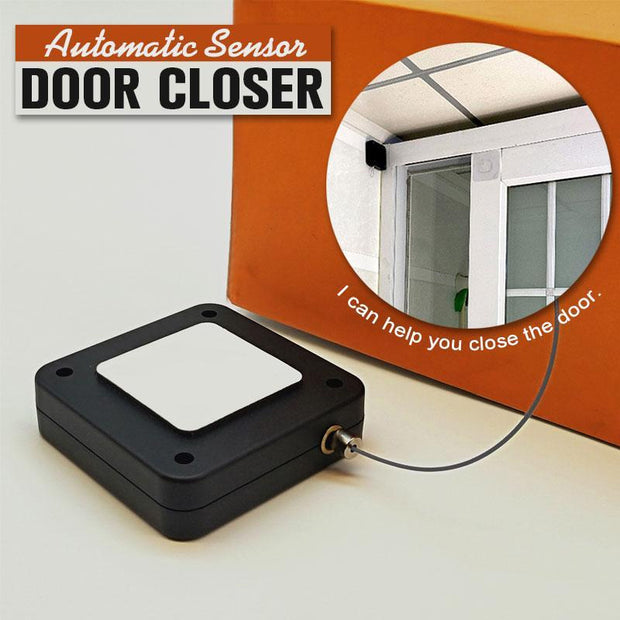 Automatic Door Closer – No-Drill Retractable Self-Closing Device for Home & Office