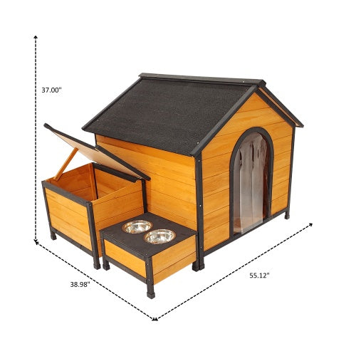 Luxe Wooden Dog Villa — Elevated Comfort & Style