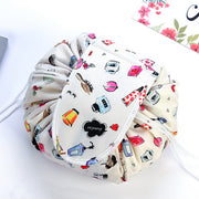 Drawstring Makeup Bag – Portable Travel Cosmetic Organizer (Multiple Styles)