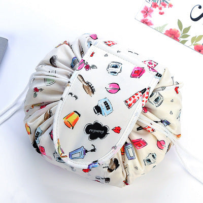 Drawstring Makeup Bag – Portable Travel Cosmetic Organizer (Multiple Styles)