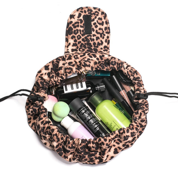 Drawstring Makeup Bag – Portable Travel Cosmetic Organizer (Multiple Styles)