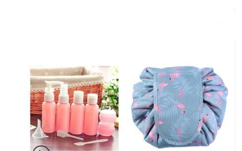 Drawstring Makeup Bag – Portable Travel Cosmetic Organizer (Multiple Styles)