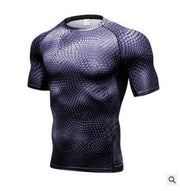 Men’s Compression Set – Quick-Dry Athletic Shirt & Shorts Gym Training Outfit