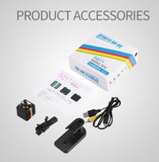 Mini 1080p HD Hidden Camera – Portable Motion Detection Security Cam with Night Vision & Loop Recording