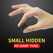 Mini 1080p HD Hidden Camera – Portable Motion Detection Security Cam with Night Vision & Loop Recording