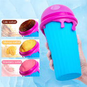 500ml Magic Slushy Maker Cup – Quick-Freeze Smoothie & Ice Cream Squeeze Cup