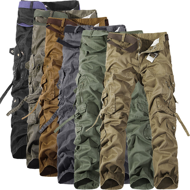Men’s Tactical Cargo Pants – Multi-Pocket Military Utility Trousers