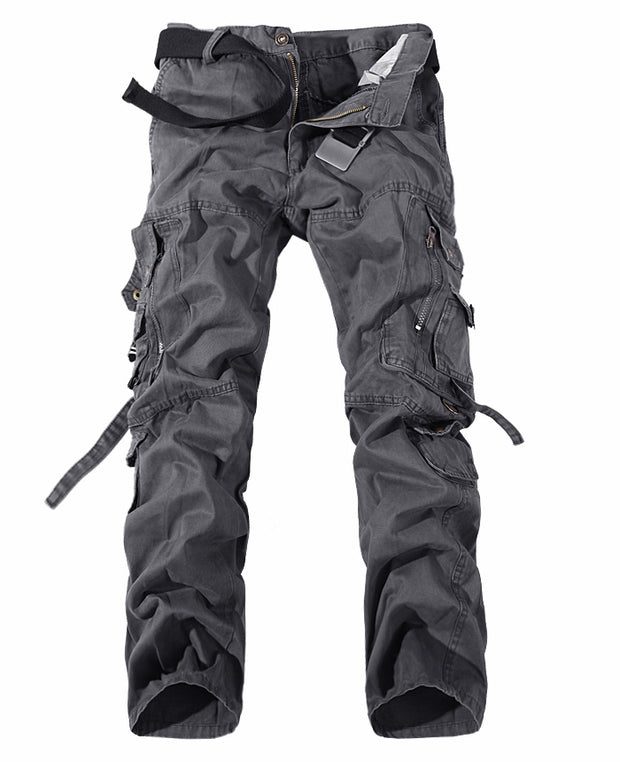 Men’s Tactical Cargo Pants – Multi-Pocket Military Utility Trousers