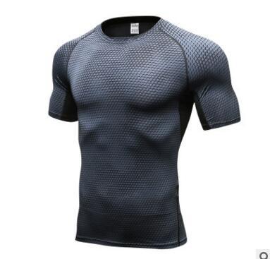 Men’s Compression Set – Quick-Dry Athletic Shirt & Shorts Gym Training Outfit