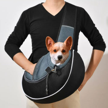 PetHouse Breathable Sling Carrier – Comfortable, Safe & Stylish Travel Bag for Small Pets