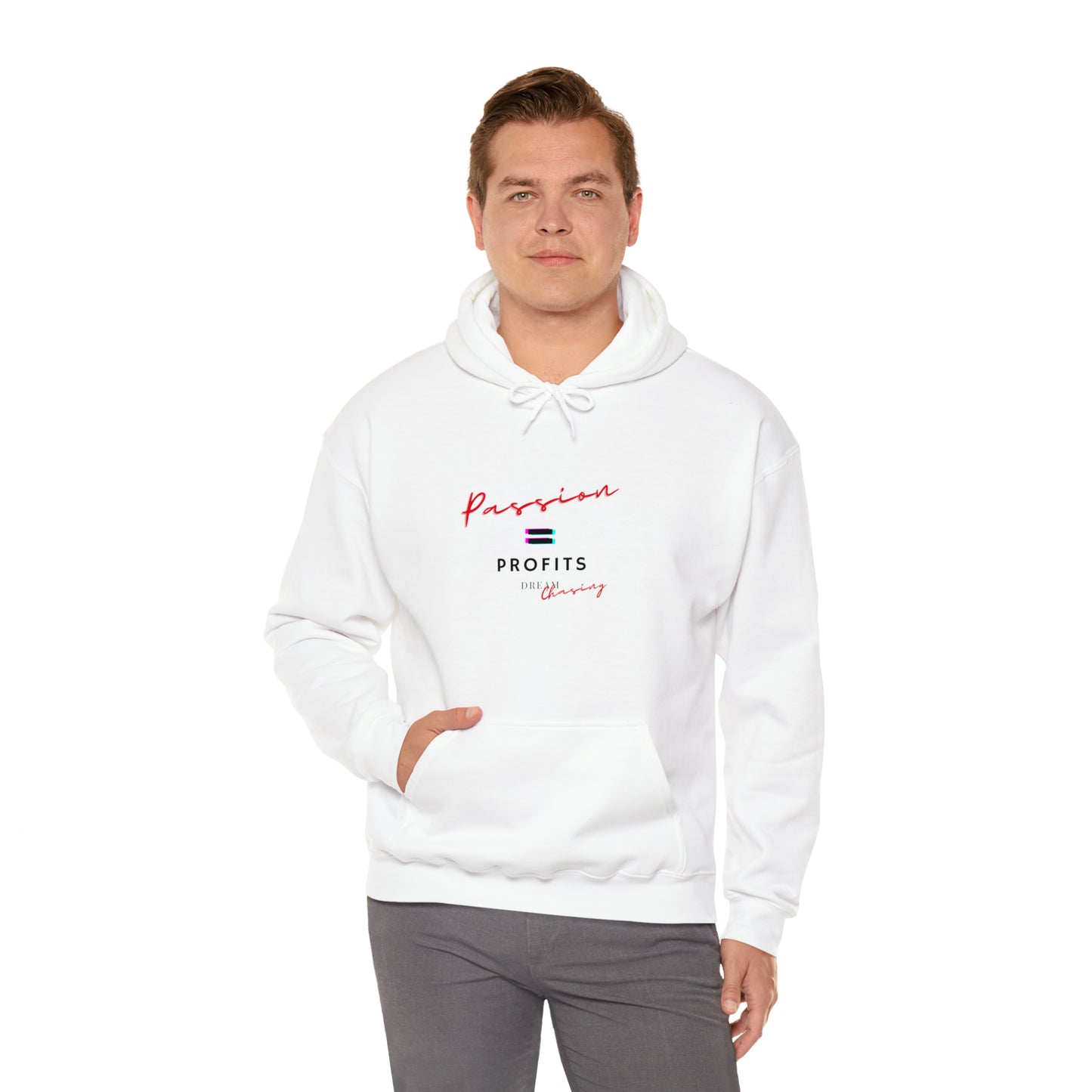 Passions equal profits Unisex Heavy Blend™ Hooded Sweatshirt