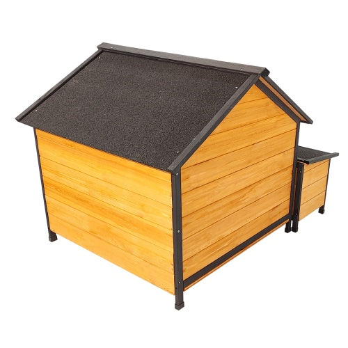 Luxe Wooden Dog Villa — Elevated Comfort & Style