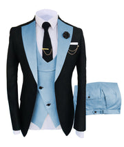 Men's Prestige Contrast Tuxedo Suit Set