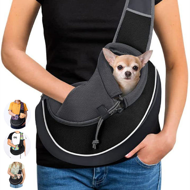 PetHouse Breathable Sling Carrier – Comfortable, Safe & Stylish Travel Bag for Small Pets