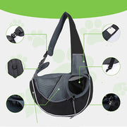 PetHouse Breathable Sling Carrier – Comfortable, Safe & Stylish Travel Bag for Small Pets