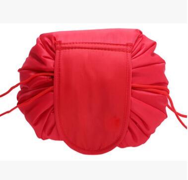 Drawstring Makeup Bag – Portable Travel Cosmetic Organizer (Multiple Styles)