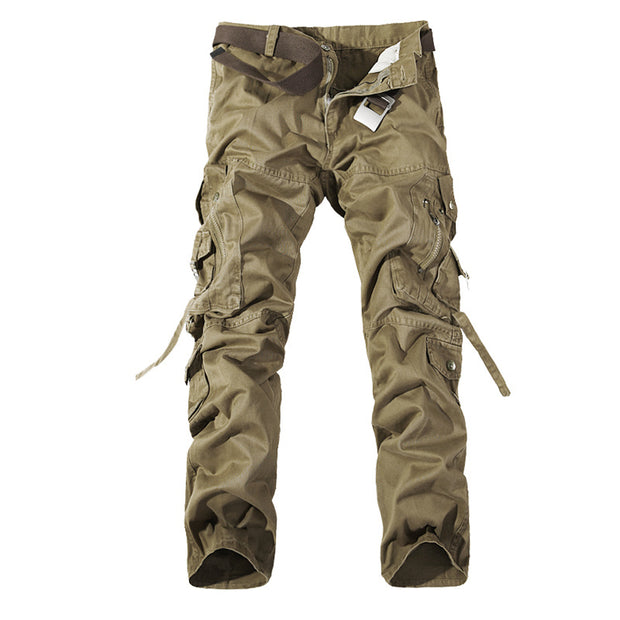 Men’s Tactical Cargo Pants – Multi-Pocket Military Utility Trousers