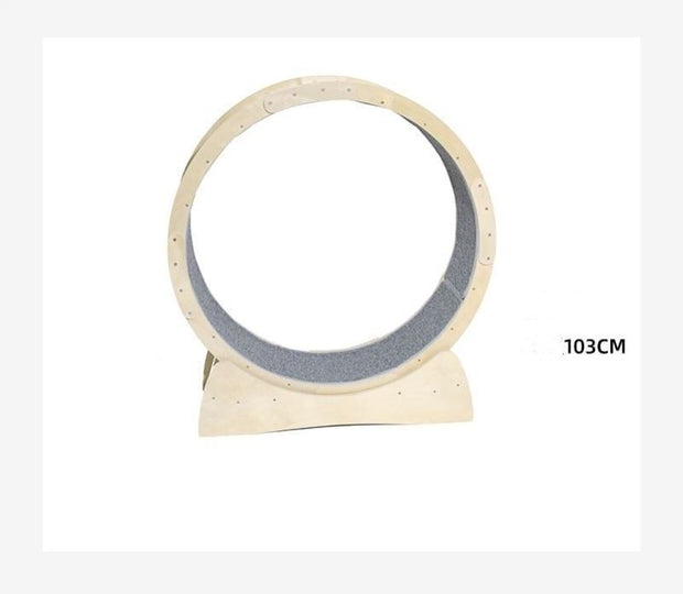 Cat Exercise Wheel – Modern Minimalist Fitness Wheel for Cats