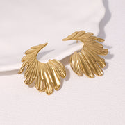 Personality High-grade Elegant Light Luxury Retro Minority Stainless Steel Studs