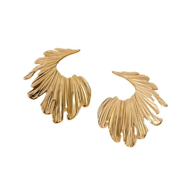 Personality High-grade Elegant Light Luxury Retro Minority Stainless Steel Studs
