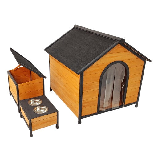 Luxe Wooden Dog Villa — Elevated Comfort & Style