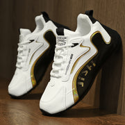 Men’s Fashion Colorblock Sneakers – Lightweight, Breathable, Non-Slip Sports Shoes