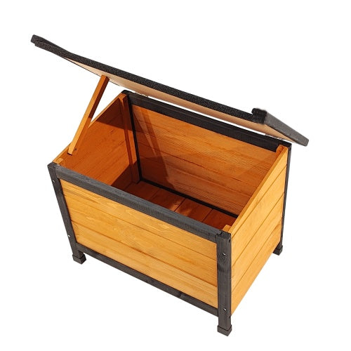 Luxe Wooden Dog Villa — Elevated Comfort & Style