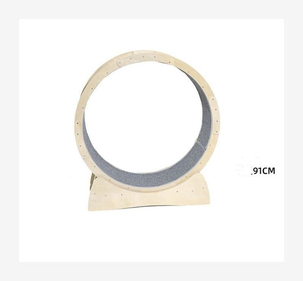 Cat Exercise Wheel – Modern Minimalist Fitness Wheel for Cats