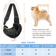 PetHouse Breathable Sling Carrier – Comfortable, Safe & Stylish Travel Bag for Small Pets