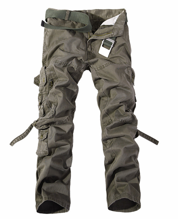 Men’s Tactical Cargo Pants – Multi-Pocket Military Utility Trousers