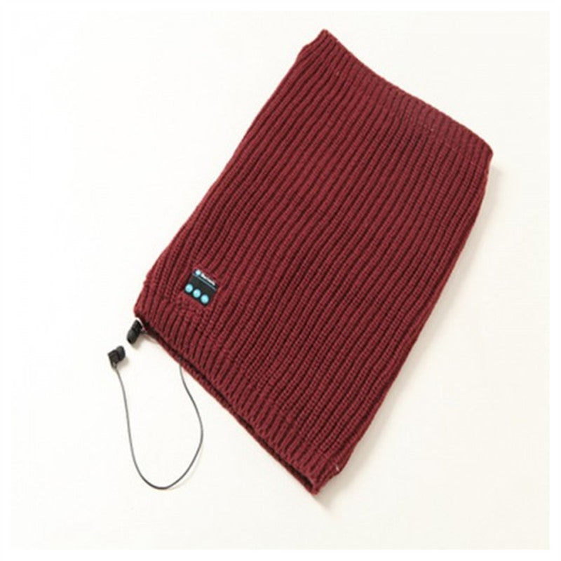 Knit Pullover Wireless Bluetooth Scarf