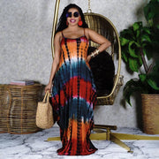 Women Fashion Casual Long Dress 