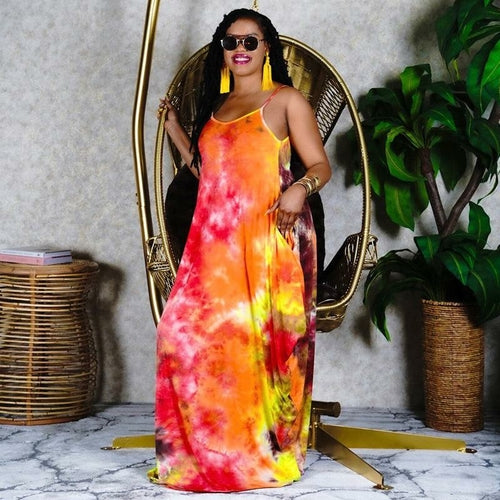 Women Fashion Casual Long Dress 