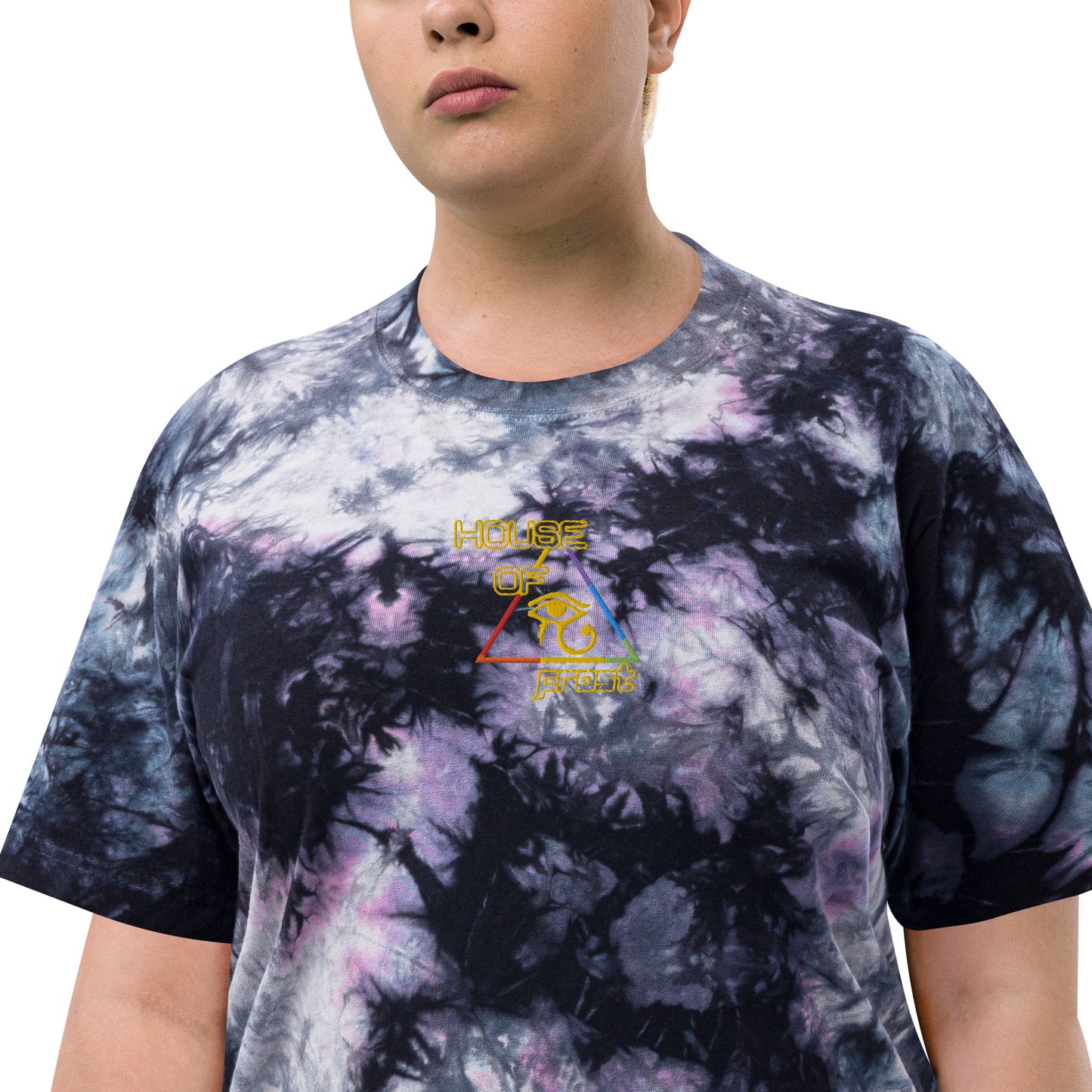 Oversized tie-dye t-shirt